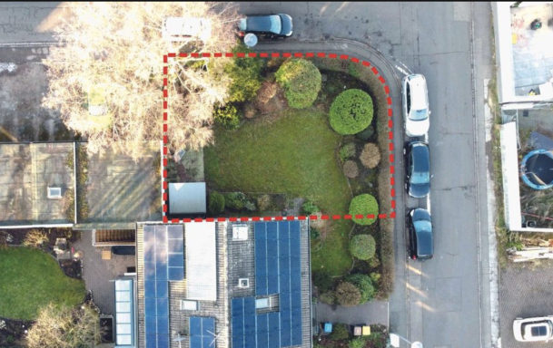 Grundstück für Reihenendhaus / Tiny House / Garagen in Eil
 